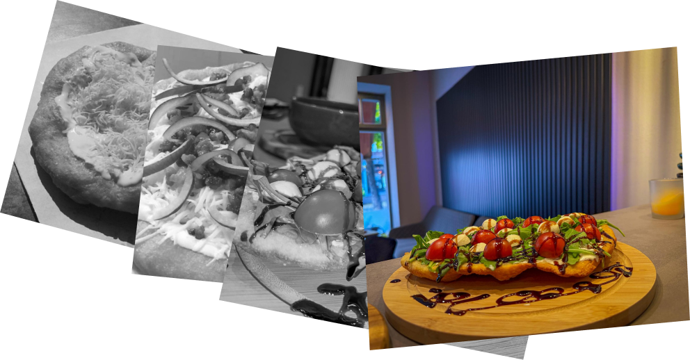 Omis langos Speisekarte bild